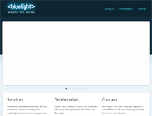 Tablet Screenshot of bluelightinternet.co.uk